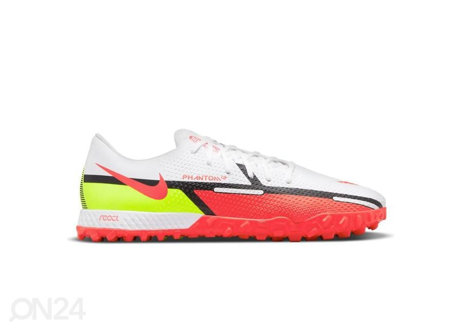 Meeste kunstmuru jalgpallijalatsid Nike React Phantom GT2 Pro TF suurendatud