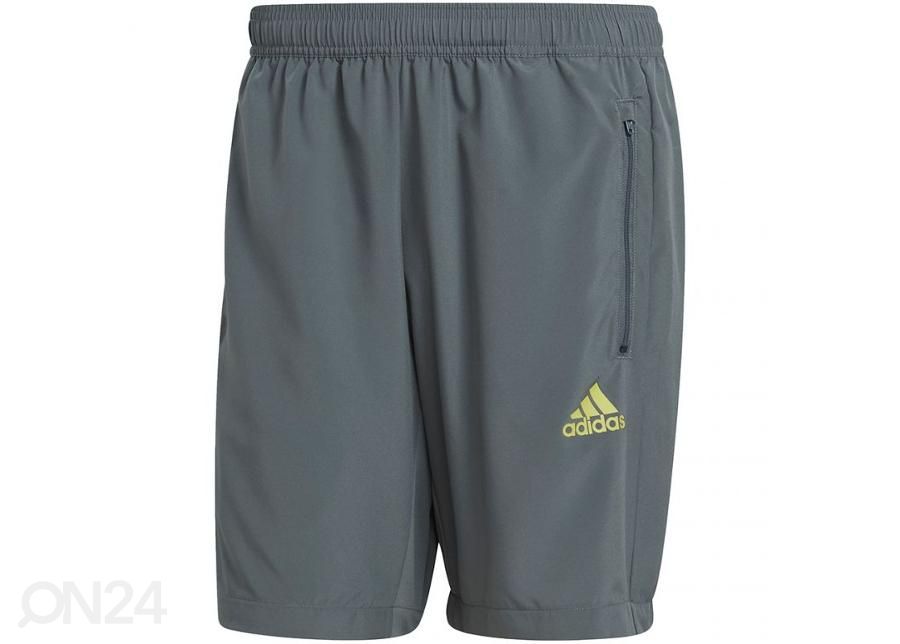 Meeste lühikesed treeningpüksid Adidas D2M Woven suurendatud