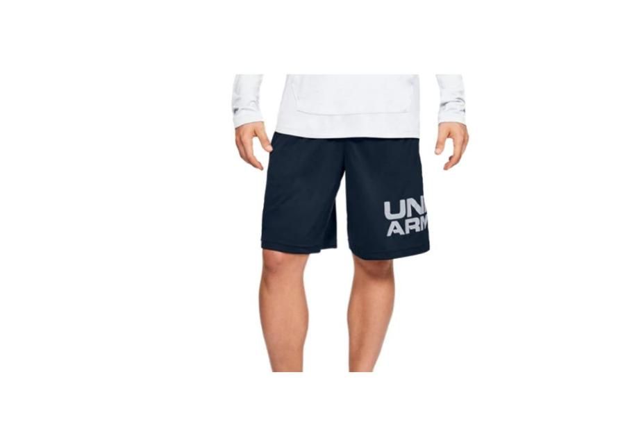 Meeste lühikesed treeningpüksid Under Armour Tech Wordmark Shorts M 1351653-408 suurendatud