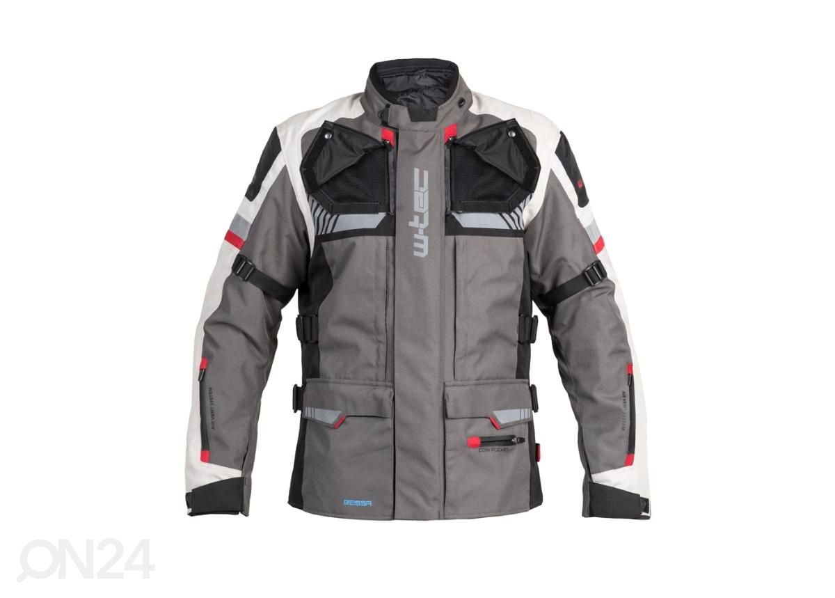 Meeste mootorratta jakk Touring W-TEC Excellenta suurendatud