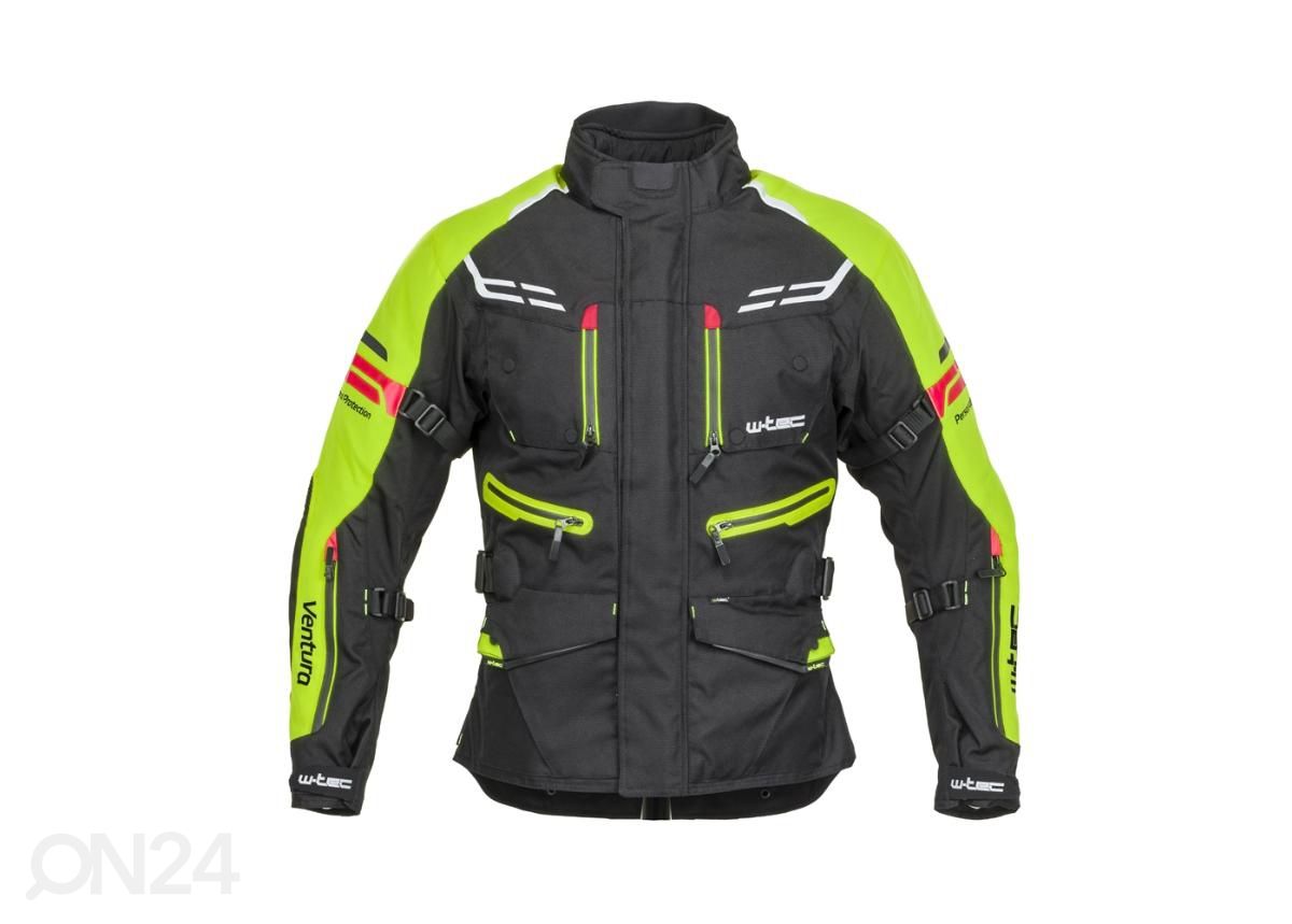 Meeste motojope W-Tec Ventura must-kollane suurendatud