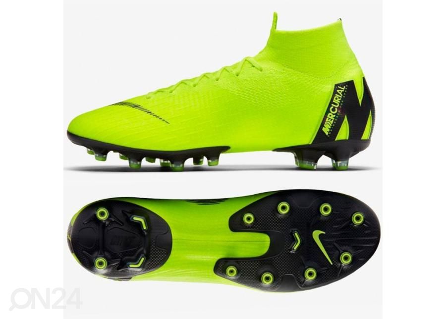Meeste muru jalgpallijalatsid Nike Mercurial Superfly 6 Elite AG Pro M AH7377-701 suurendatud