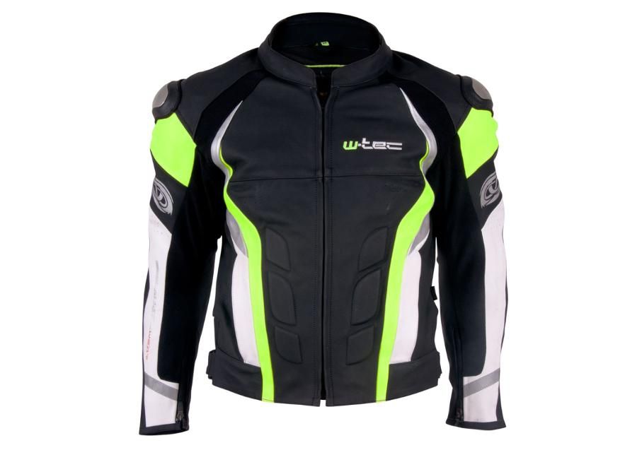Meeste nahast mootorratta jope Velocity W-TEC suurendatud