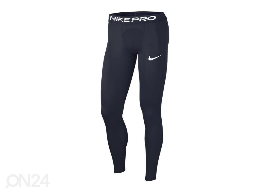 Meeste pikad treeningretuusid Nike Pro Training Tights M BV5641-452 suurendatud