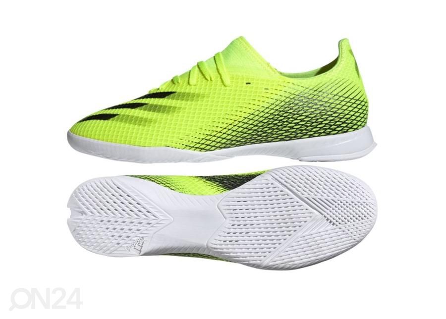 Meeste saali jalgpallijalatsid Adidas X Ghosted.3 IN suurendatud