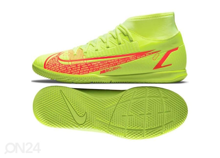 Meeste saali jalgpallijalatsid Nike Mercurial Superfly 8 Club IC suurendatud