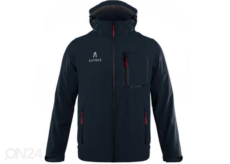 Meeste softshell jakk Alpinus Stenshuvud suurendatud