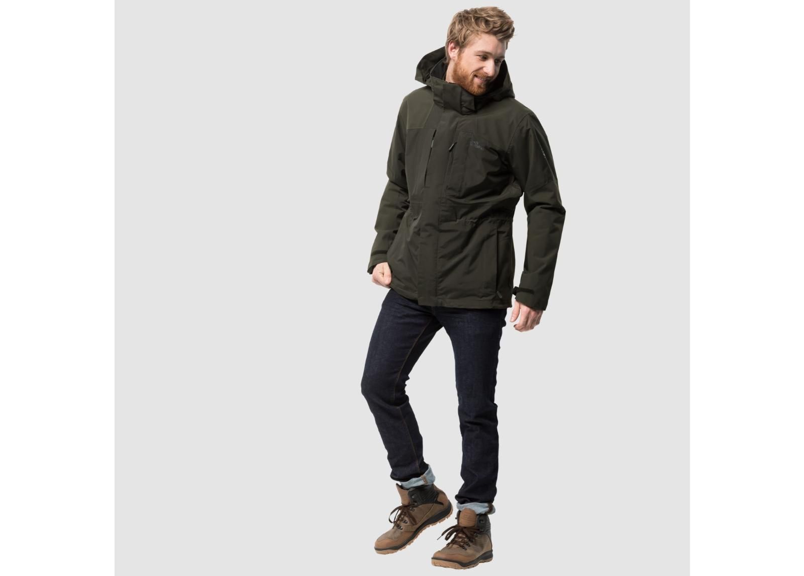 Meeste talvejope kolm-ühes Jack Wolfskin THORVALD suurendatud