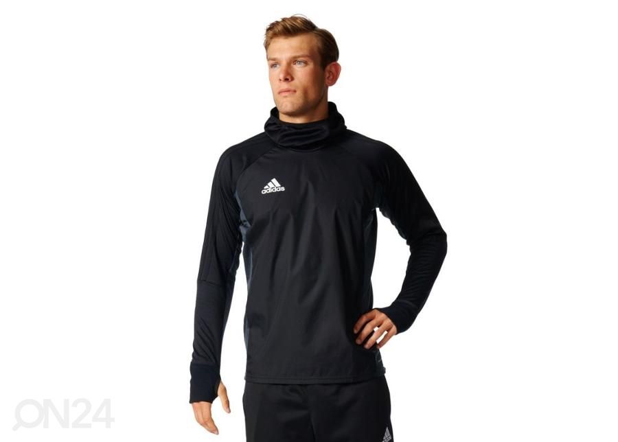 Meeste treening dressipluus adidas Tiro17 Warm Top M AY2867 suurendatud