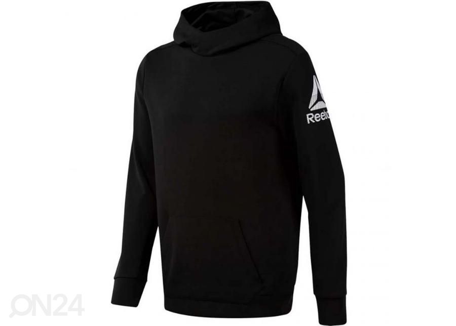 Meeste treening dressipluus Reebok Workout Doubleknit Hoodie M DU2162 suurendatud