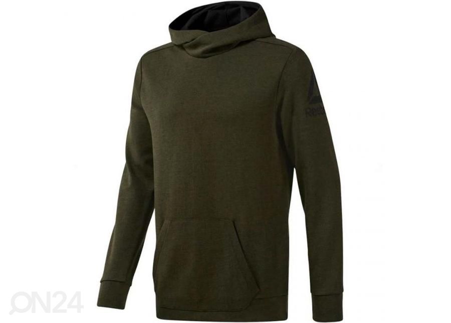 Meeste treening dressipluus Reebok Workout Doubleknit Hoodie M DW7396 suurendatud