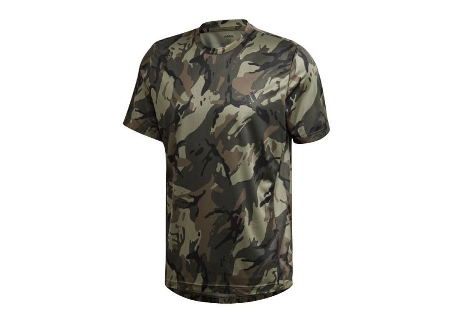 Meeste treeningsärk Adidas D2M AOP Tee M GD5294 suurendatud