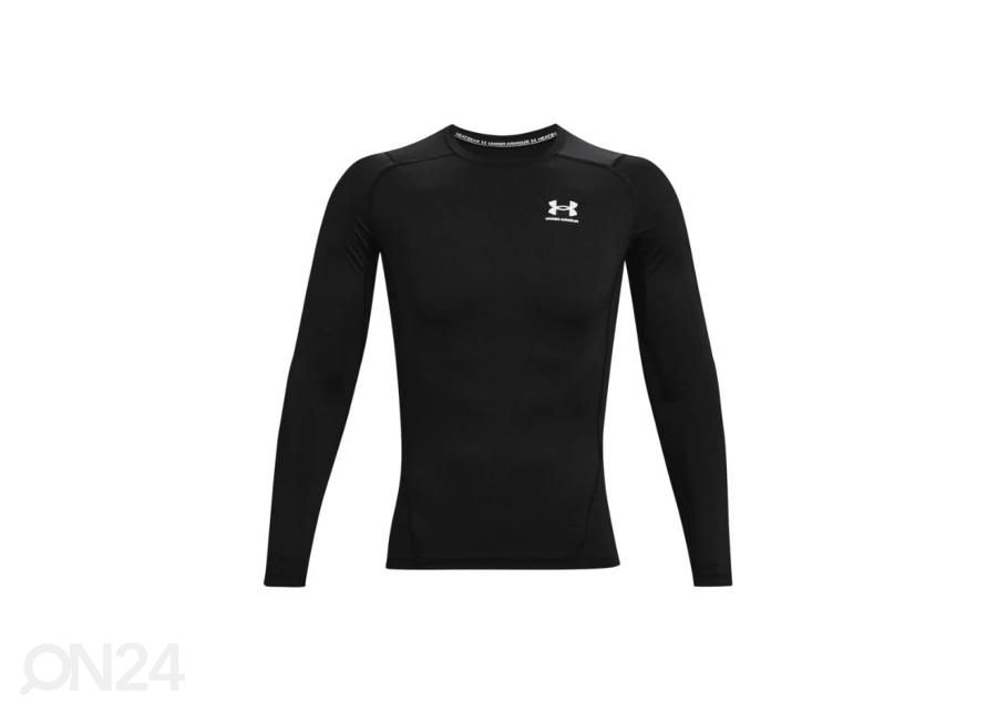 Meeste treeningsärk Under Armour Heatgear Armour Long Sleeve suurendatud
