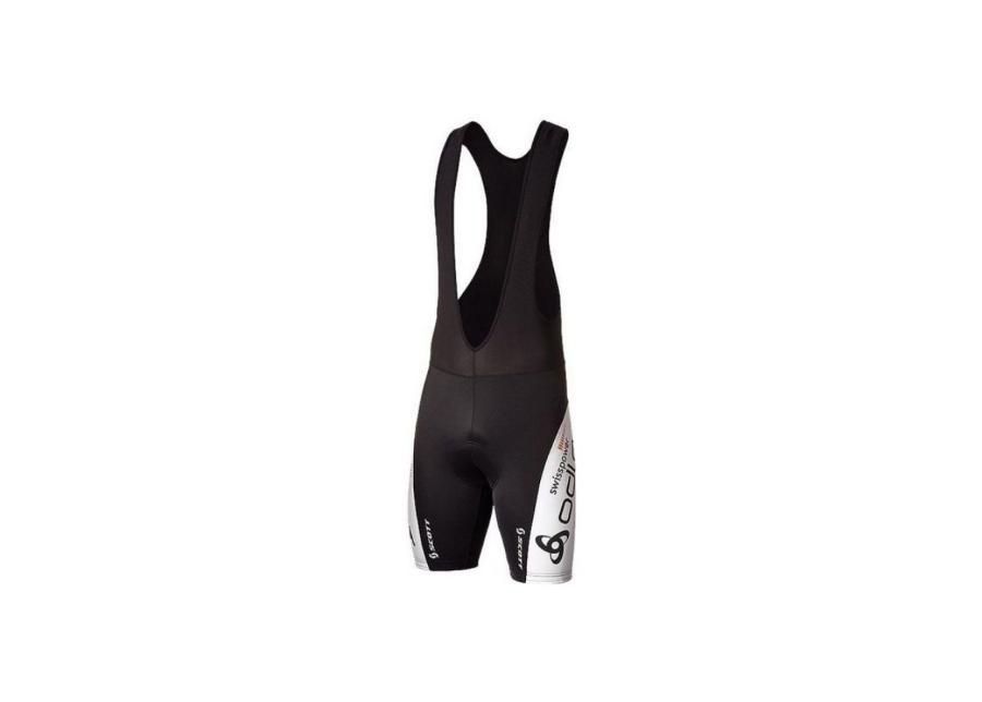 Meeste treeningtrikoo jalgratta sõiduks Odlo Tights Shorts M 490172-15000 suurendatud