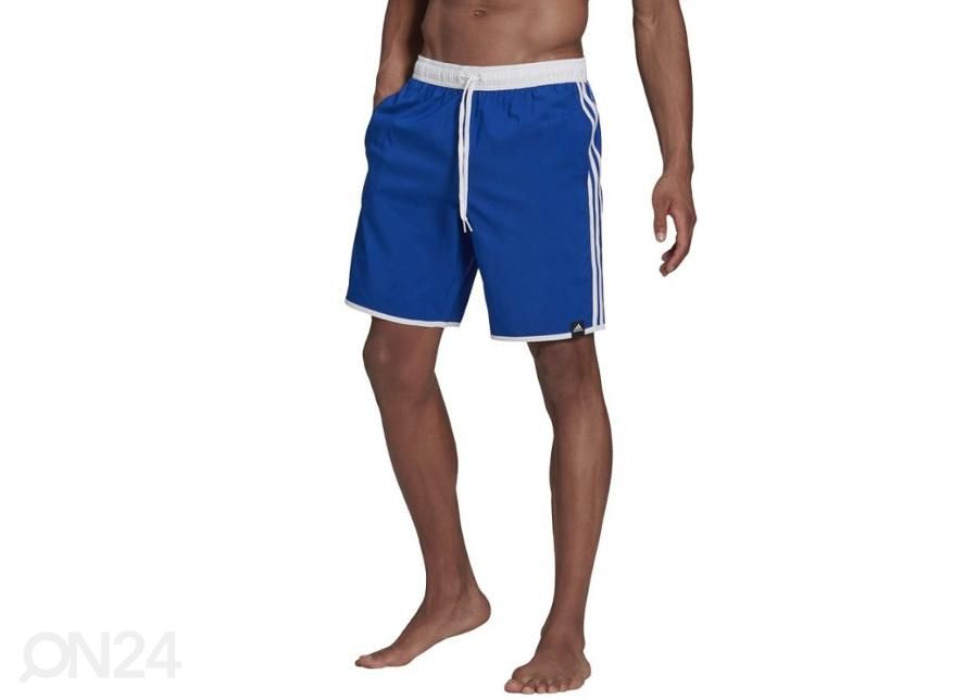 Meeste ujumisshortsid Adidas Classic Lenght 3 Stripes Swim Shorts suurendatud