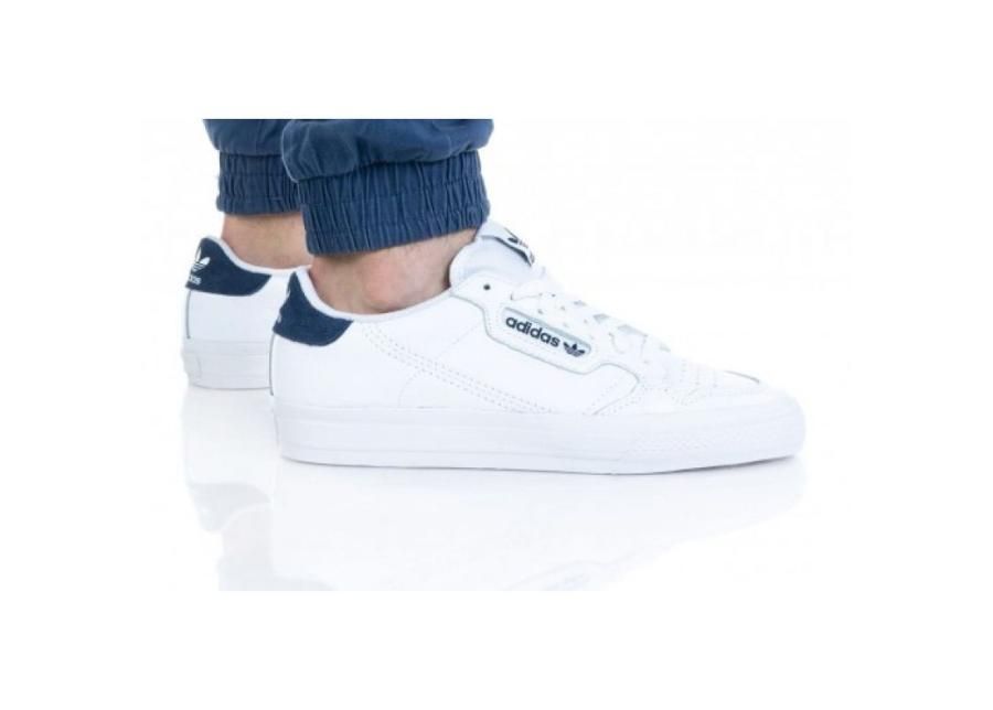 Meeste vabaajajalatsid Adidas Continental Vulc M EG4588 suurendatud