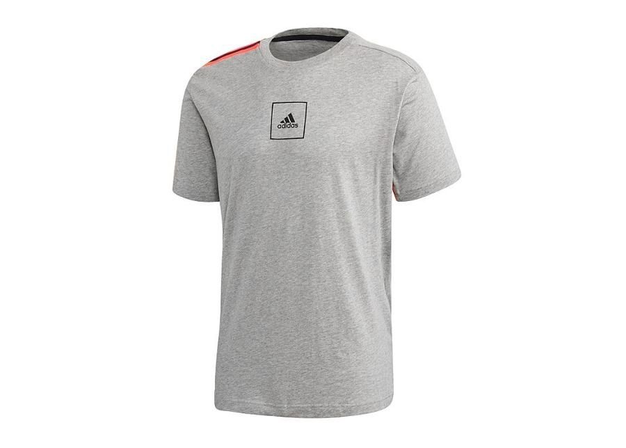 Meeste vabaajasärk adidas 3S Tape Tee M FM3450 suurendatud