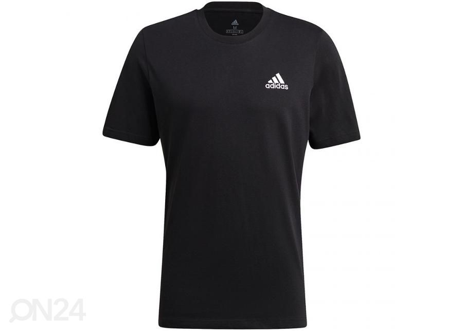 Meeste vabaajasärk Adidas Essentials Embroidered Small Logo Tee suurendatud