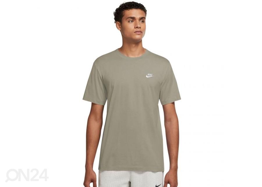 Meeste vabaajasärk Nike Club Tee M AR4997 320 suurendatud