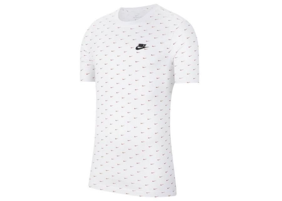 Meeste vabaajasärk Nike NSW SS Tee Mini Swoosh AOP M CV5590-100 suurendatud
