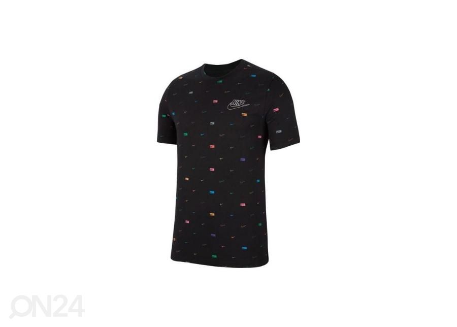 Meeste vabaajasärk Nike NSW SS Tee Multi Color Aop M CW0477-010 suurendatud