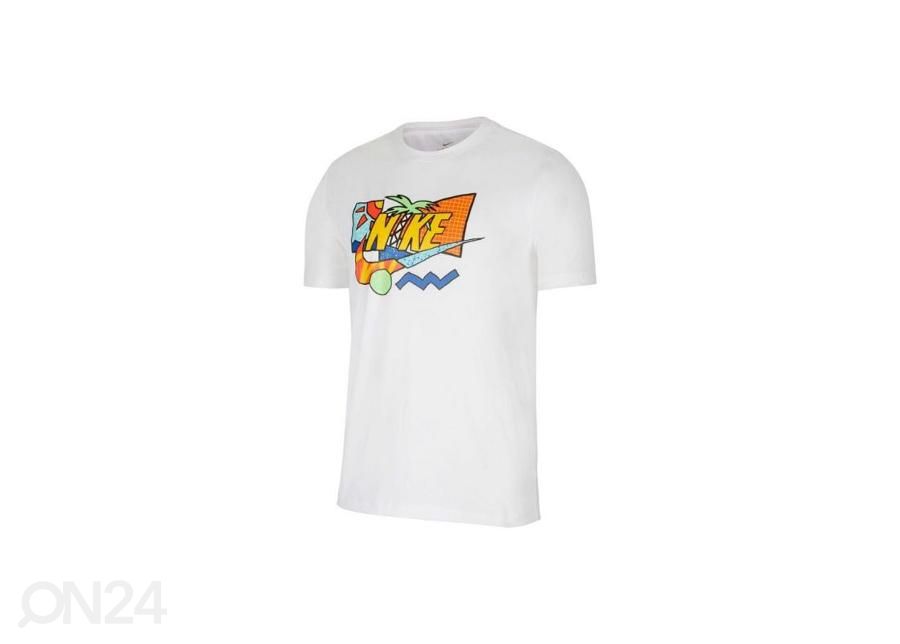 Meeste vabaajasärk Nike NSW SS Tee Summer Futura M CW0426-100 suurendatud