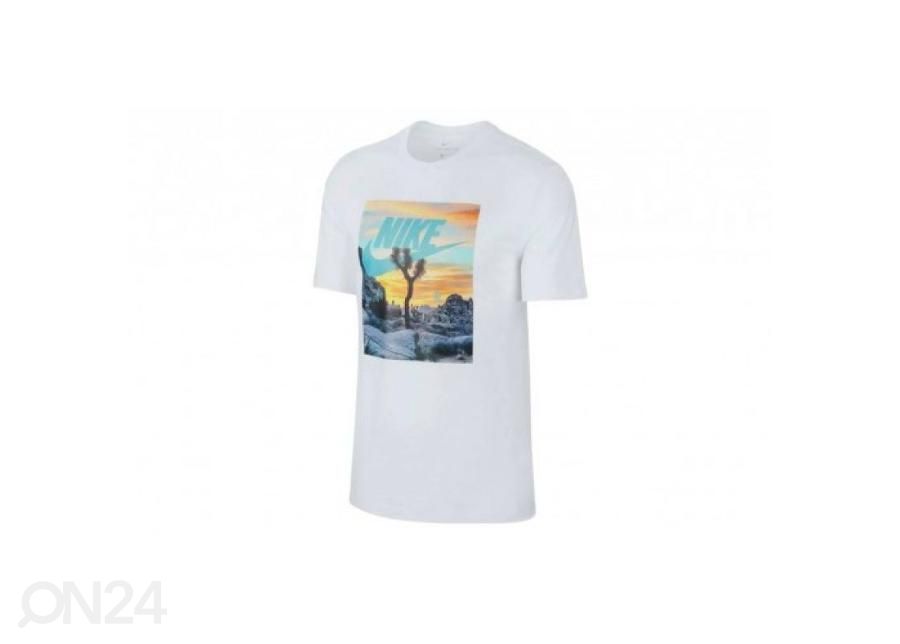 Meeste vabaajasärk Nike NSW Tee Festival Photo M CT6884-100 suurendatud