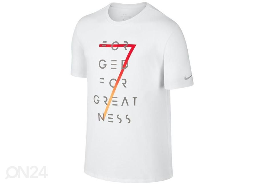Meeste vabaajasärk Nike Ronaldo Logo Tee M 842353-100 suurendatud