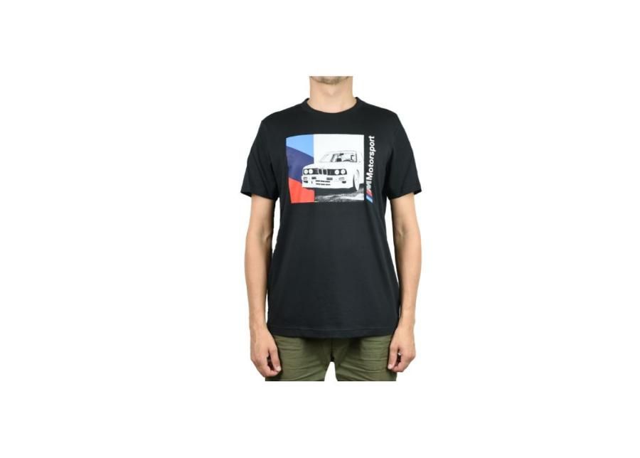 Meeste vabaajasärk Puma BMW Motorsport Graphic Tee M 596102 01 suurendatud