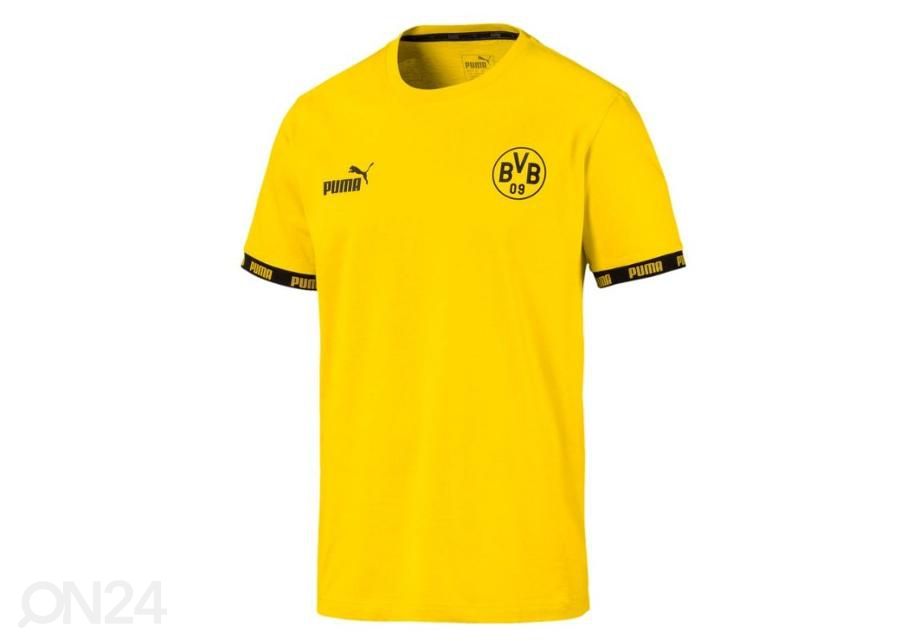 Meeste vabaajasärk Puma Borussia Dortmund Football Culture Tee M 755787 01 suurendatud