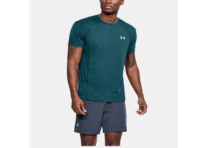 Meeste vabaajasärk Under Armour Threadborne Swft SS Tee M 1318417-716 suurendatud