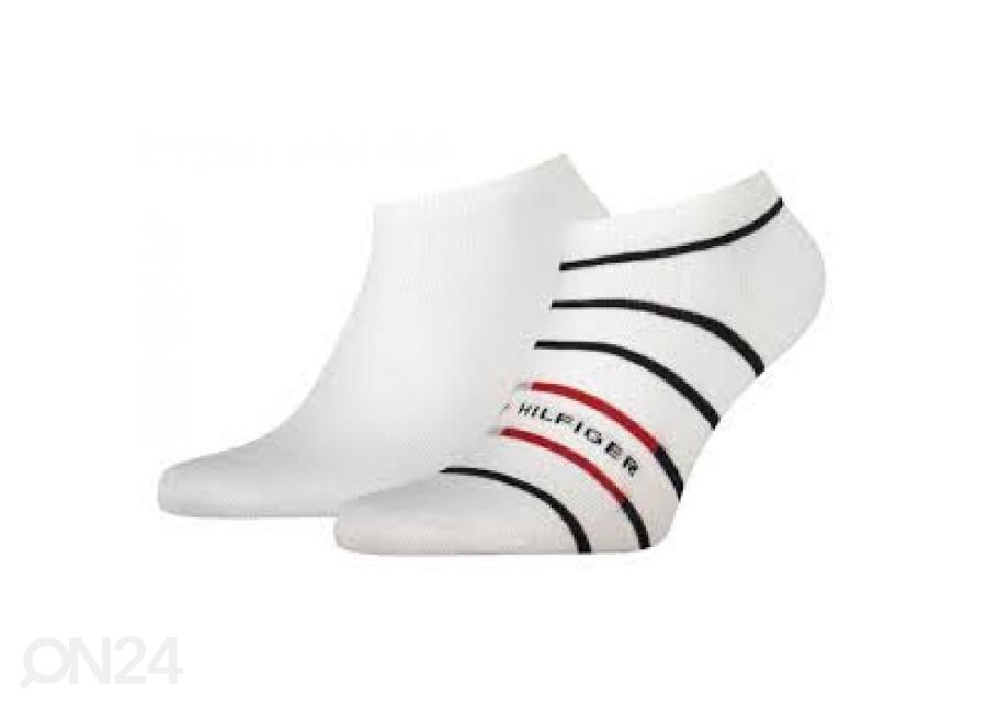 Meeste vabaajasokid Tommy Hilfiger Footie 2-pakk suurendatud