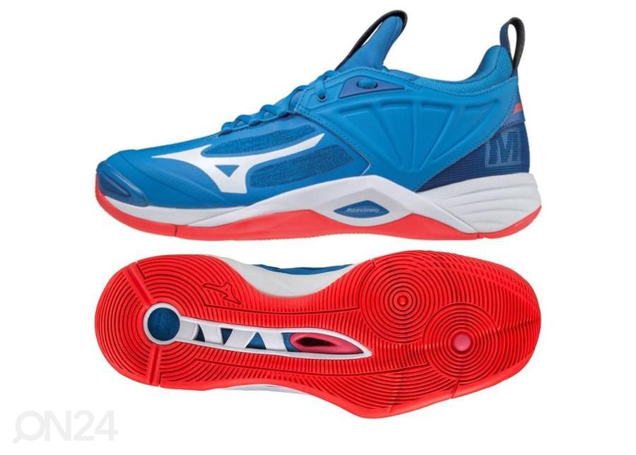 Meeste võrkpallijalatsid Mizuno Wave Momentum II suurendatud