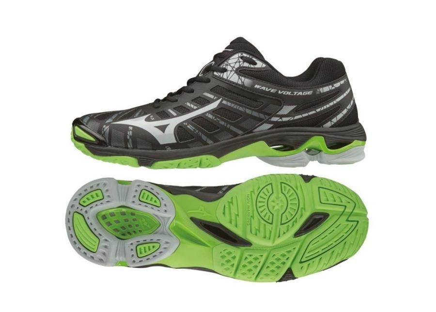 Meeste võrkpallijalatsid Mizuno Wave Voltage M V1GA196037 suurendatud