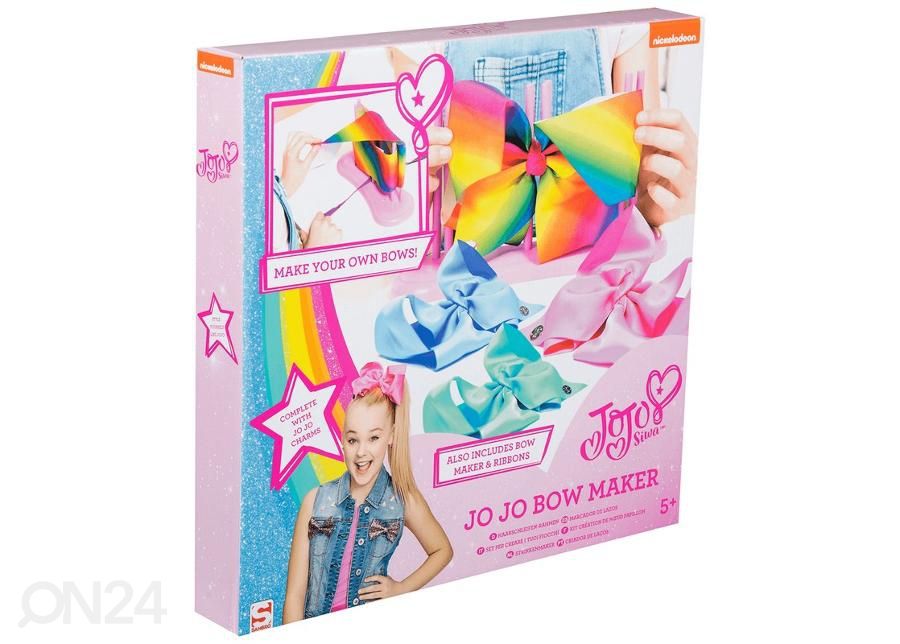 Meisterdamise komplekt "Tee ise lips" Jojo Siwa suurendatud