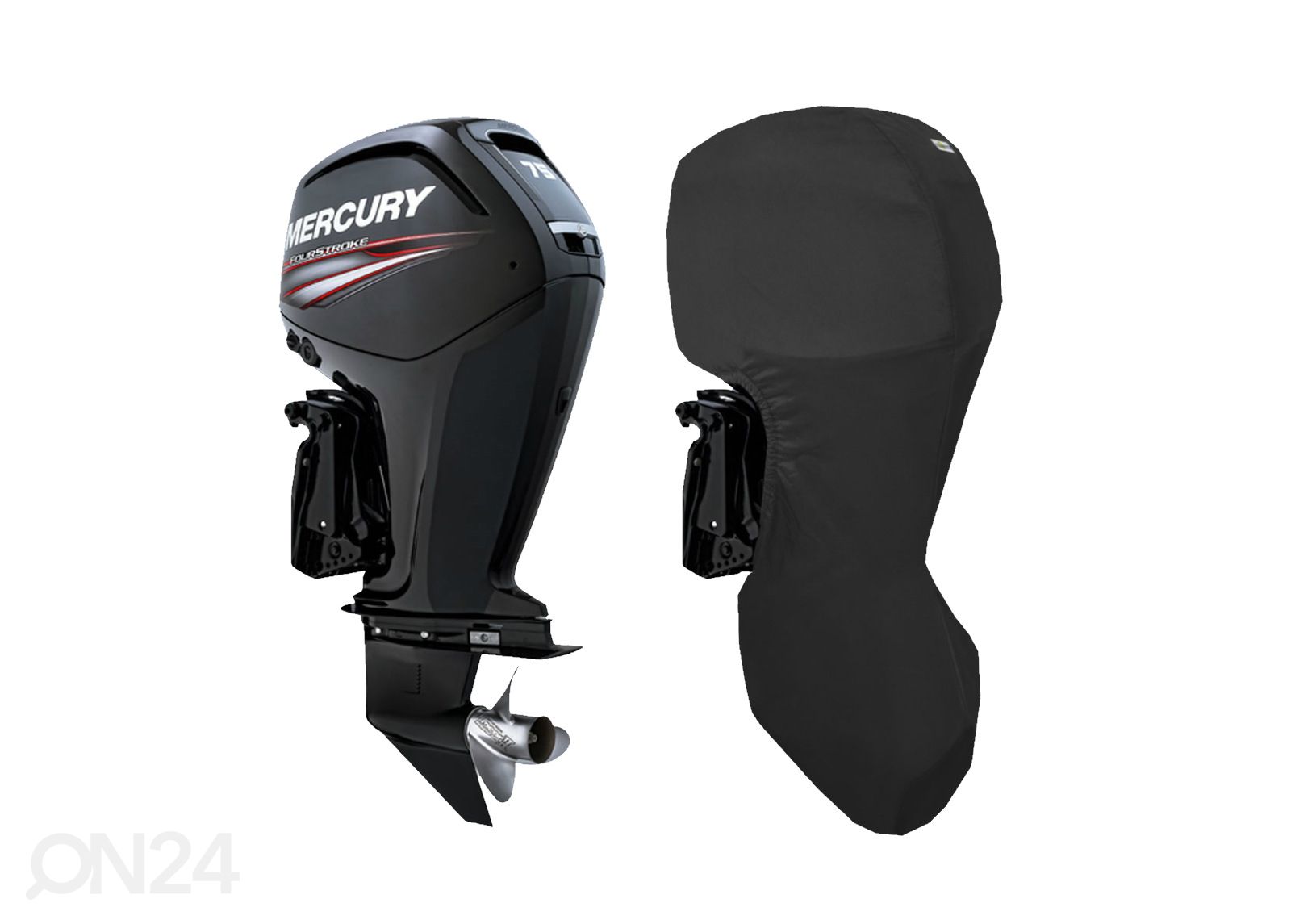 Mercury päramootori täiskate 75-115 hp 25'' 2014- suurendatud
