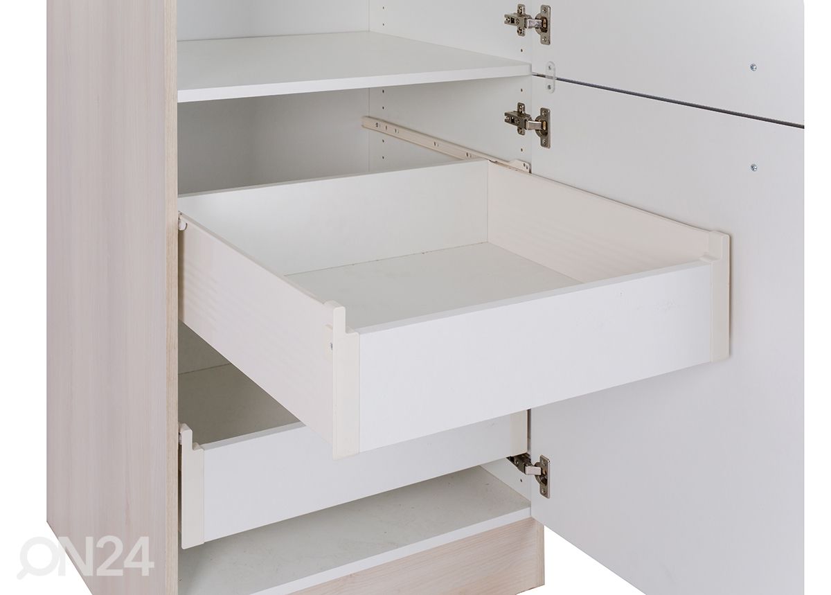 Metallist sahtel 60 cm kapile suurendatud