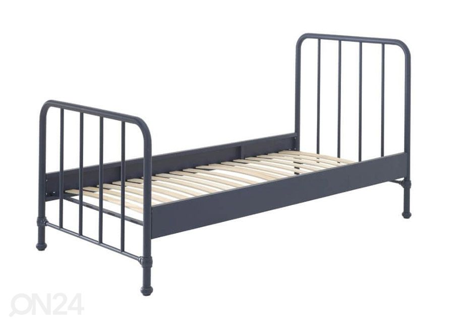 Metallvoodi Bronxx 90x200 cm, sinine suurendatud