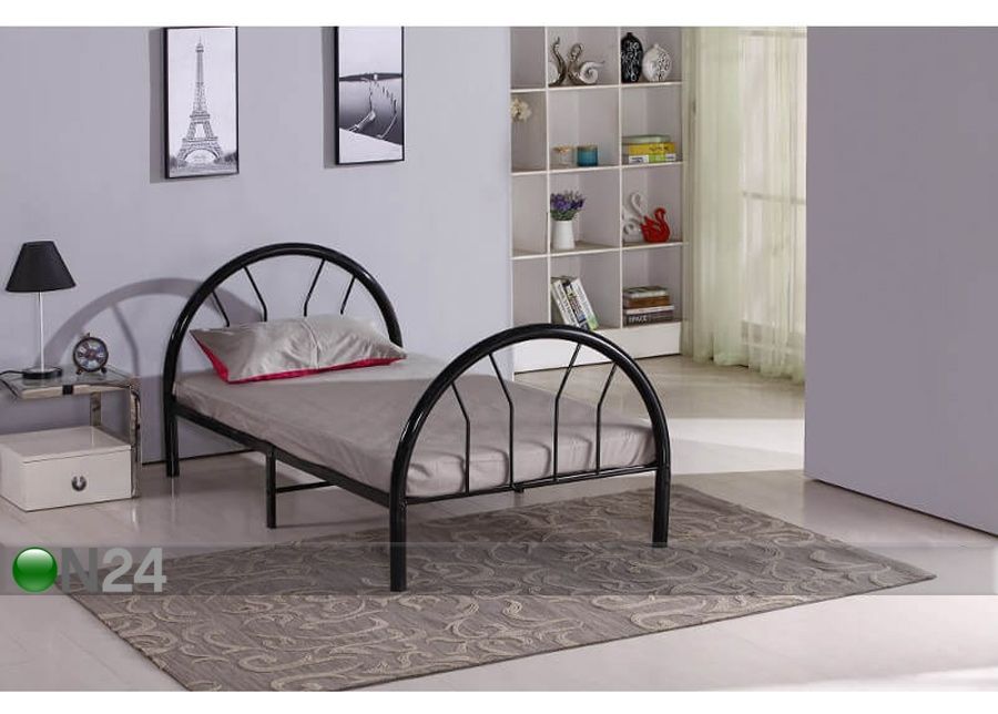 Metallvoodi Camille 90x200 cm suurendatud