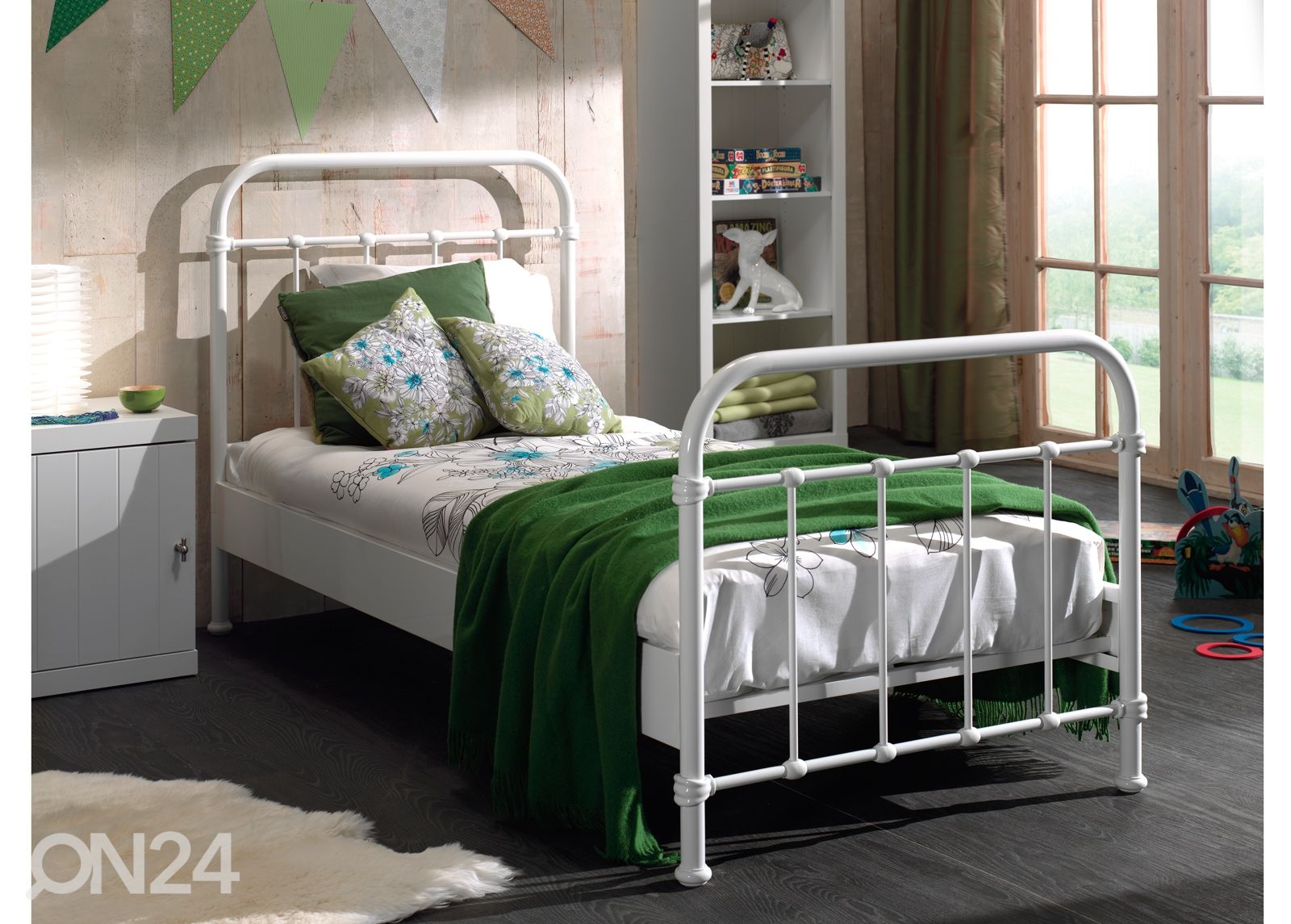 Metallvoodi New York 90x200 cm suurendatud