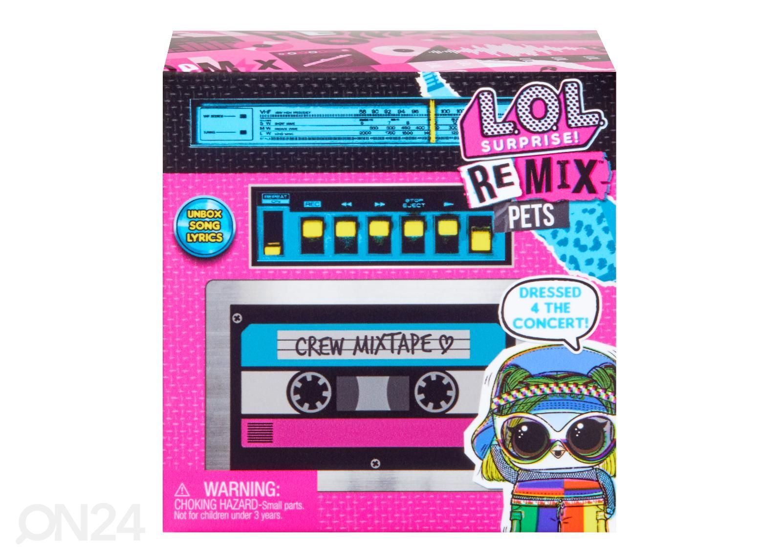 MGA L.O.L. Surprise Remix loomad suurendatud