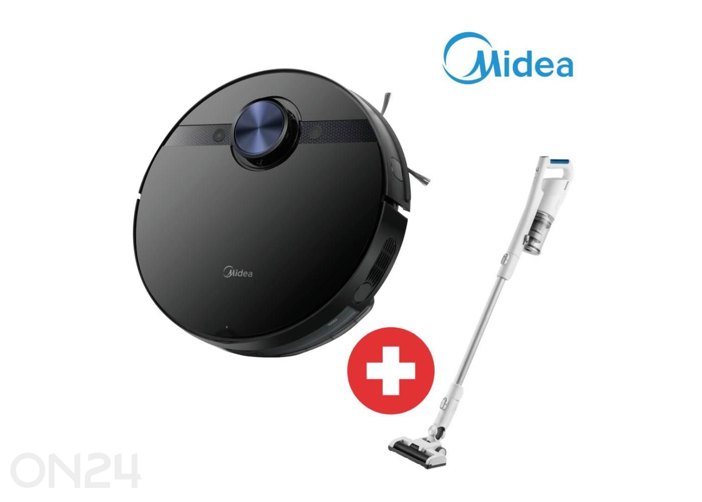 Midea M7 Evo, 8000 Pa, robottolmuimeja + juhtmevaba varstolmuimeja P5 suurendatud