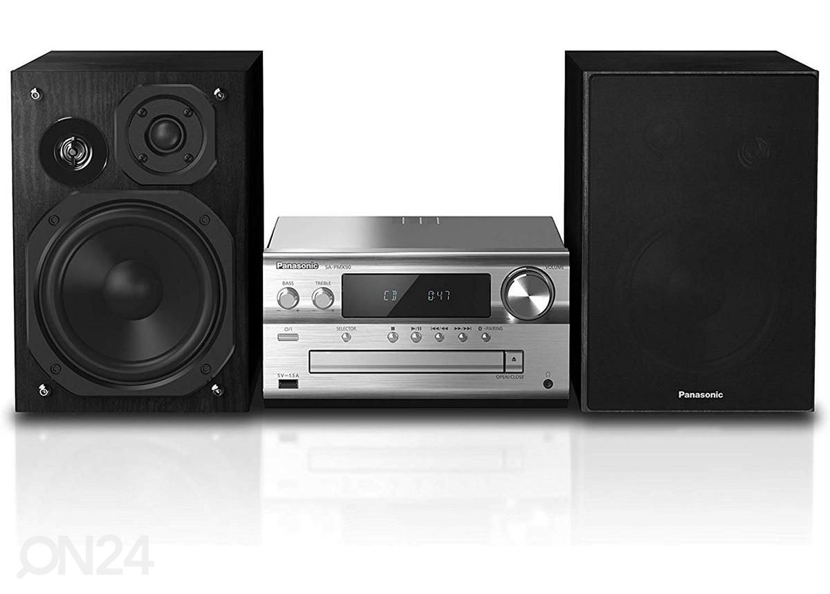 Mikro-muusikakeskus Panasonic suurendatud