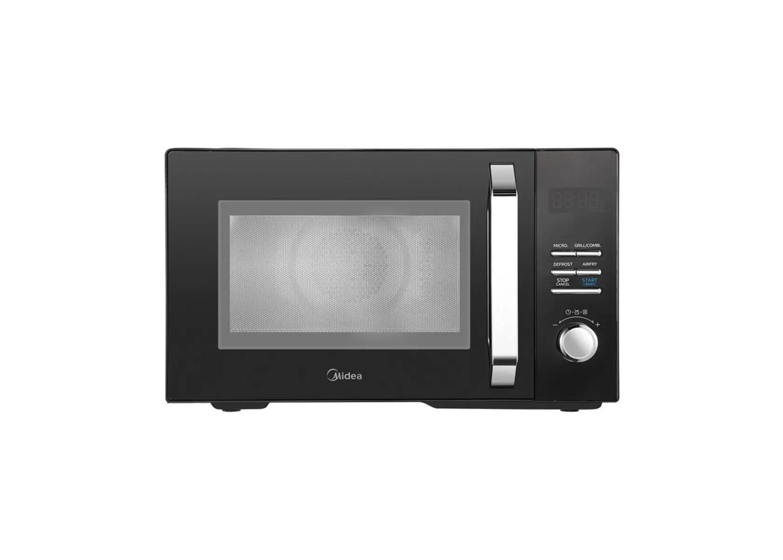 Mikrolaineahi grill- ja ringõhufunktsiooniga Midea MAC23XF, must suurendatud
