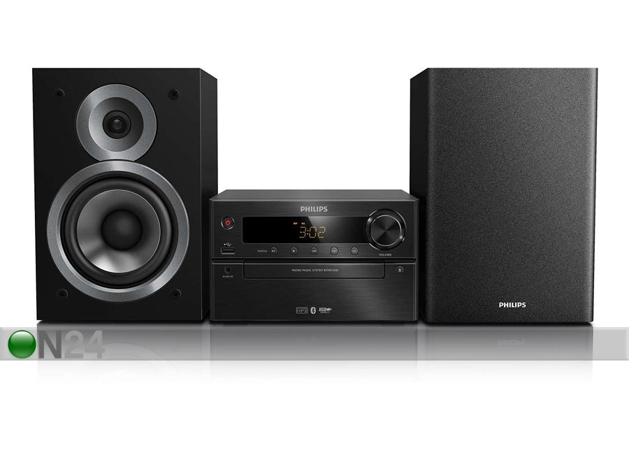 Mikromuusikasüsteem Philips BTM5120B/12 suurendatud
