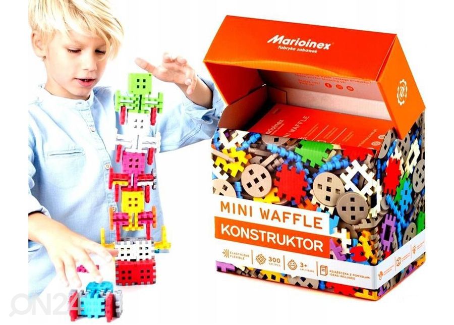 Mini vahvelklotsid 500 suurendatud