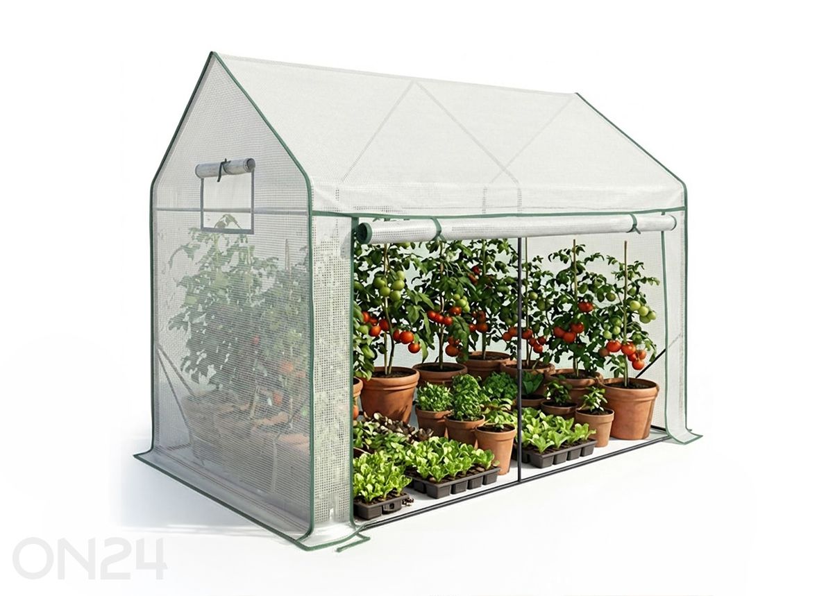 Minikasvuhoone 140x200 cm suurendatud