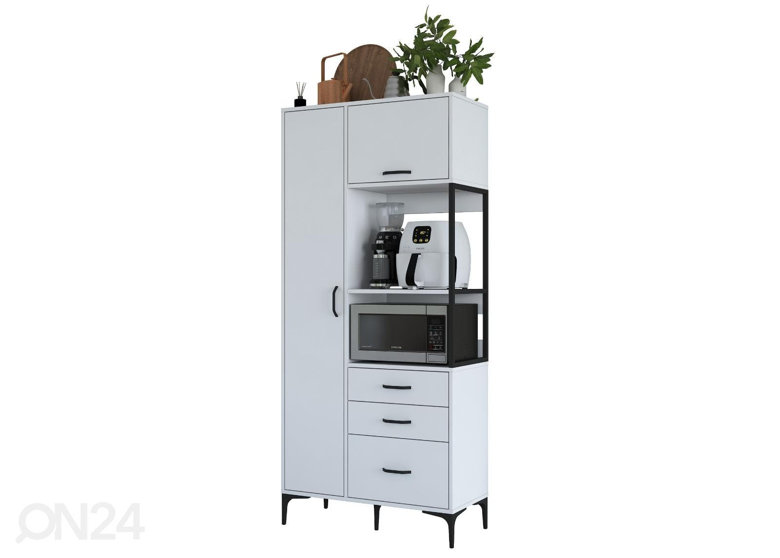 Miniköök / köögikapp Yes 90 cm suurendatud