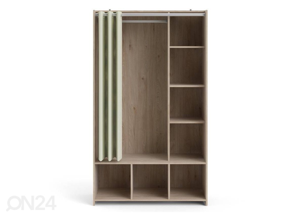 Mobiilne riidekapp Kit 105 cm suurendatud
