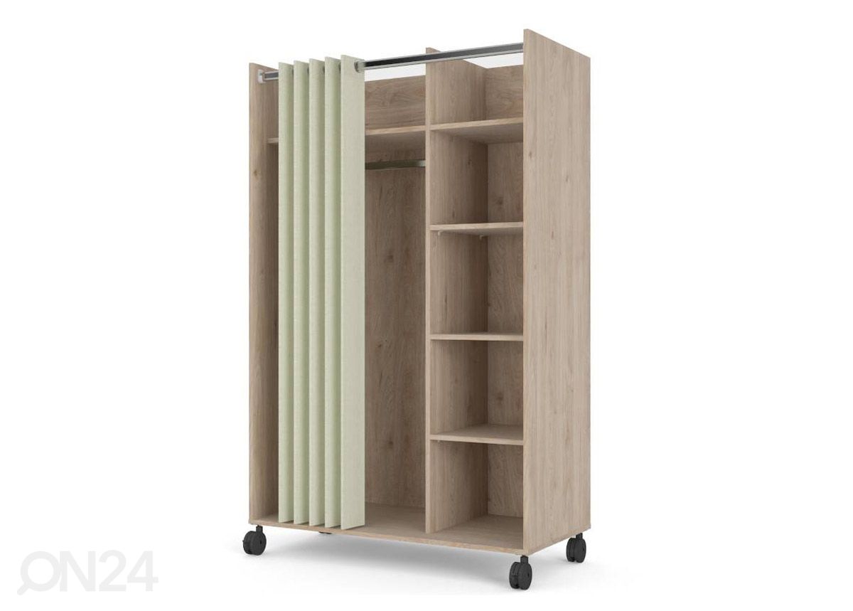 Mobiilne riidekapp Kit 99,7 cm suurendatud